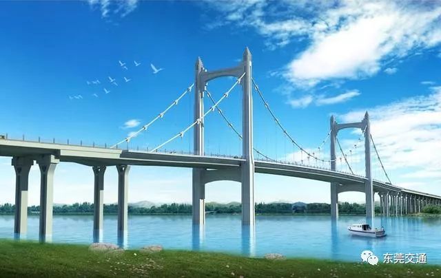 东莞人期盼已久的港湾大桥要开建了,2021年完工!