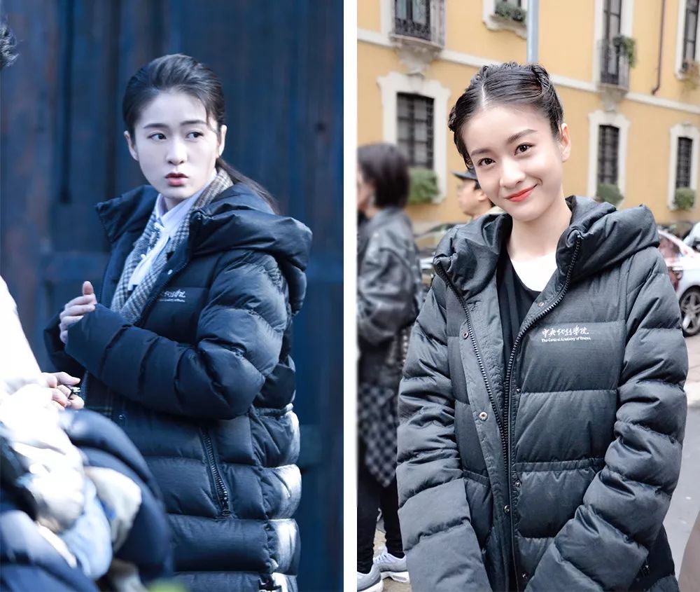 中戏羽绒服成大火单品,王智靠它裹出好身段,超越蒋欣也实力带货