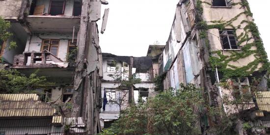 汶川大地震汉旺图片