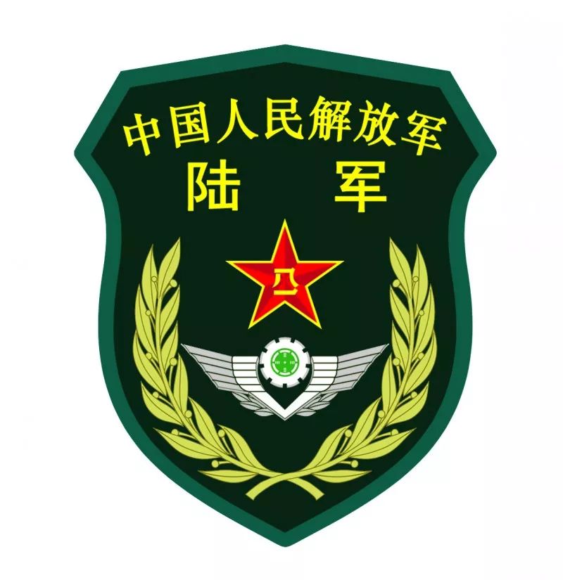解放军陆军胸标图片