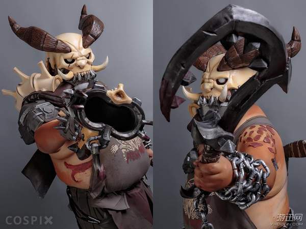 国外猛男cos《守望先锋》路霸 威武霸气神还原