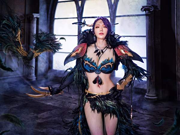 韩国专业级美女coser作品集高冷女神无敌美胸超吸睛