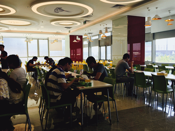 京东食堂大曝光直接把员工当猪养