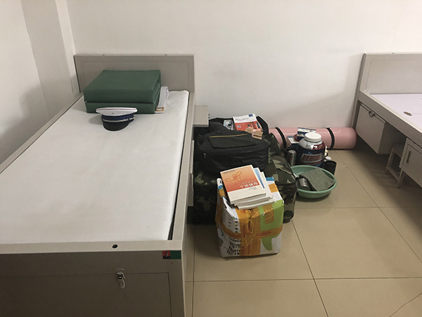 木里火灾烈士遗物。澎湃新闻记者 王鑫 图