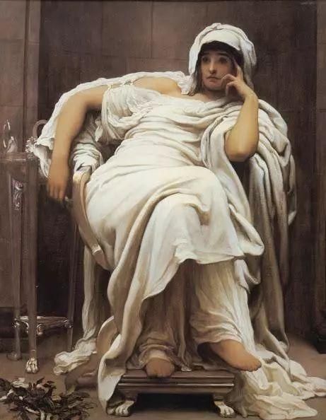 fredericleighton油画作品学院派画风