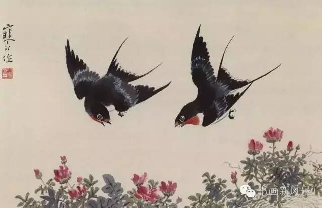 双燕|江寒汀|燕子_新浪新闻