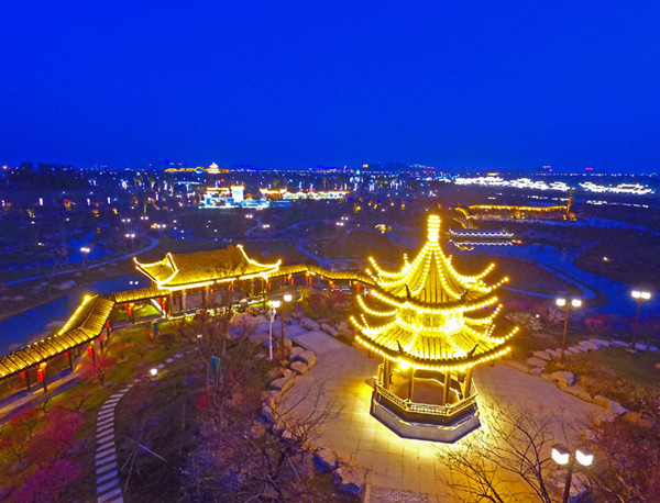 首届秦淮梅花湾新春灯会1月28日大丰亮灯迎客