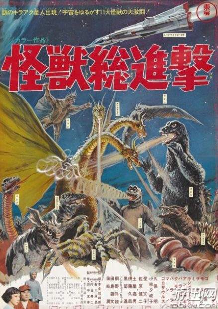 怪兽之王哥斯拉的进化史 17年版最为庞大超越帝国大厦