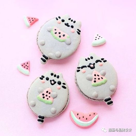 手作丨她画出超火的喵咪,吃货都被她治愈了,喵呜喵喵呜呜