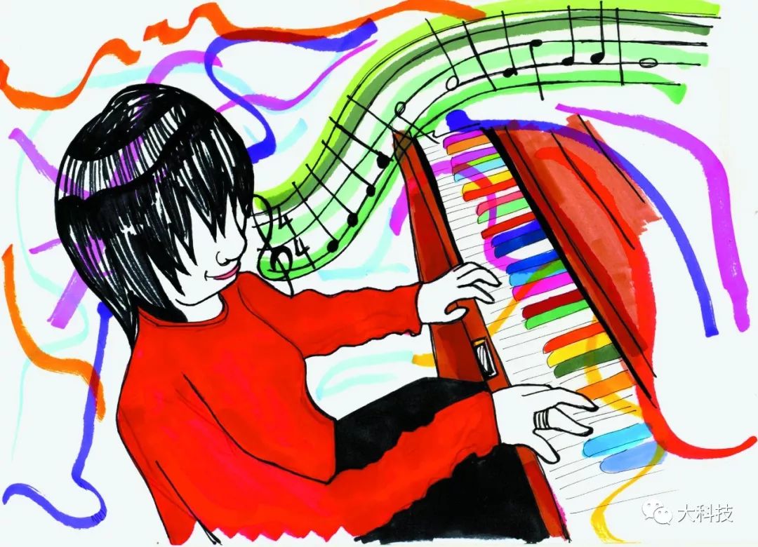 色彩,或者看到图像后,耳畔能回响起和图像有关的声音——这些人的听觉