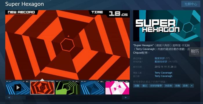 的东西都写了,本周再写这个病得更加彻底,纯粹的《超级六边形》(super