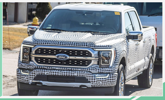 全液晶仪表盘+超大中控大屏 福特F-150内饰曝光