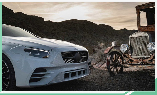 推2种外观套件/配48V微混 奔驰新款E级今日发布