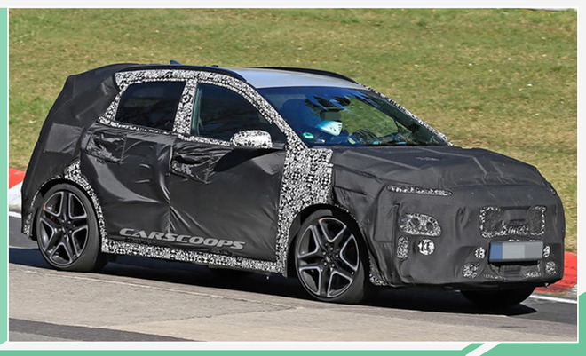 现代Kona N效果图曝光 配四驱系统+8速DCT变速箱