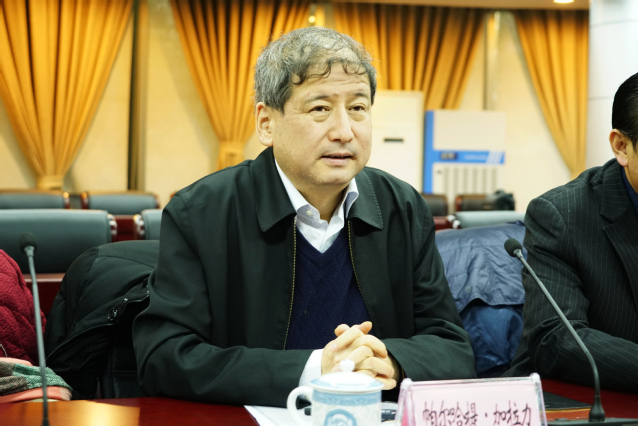 新疆师范大学帕尔哈提加拉力校长一行来我校调研交流
