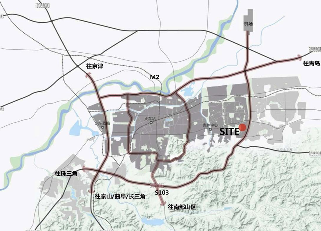 济南文旅城位置图图片