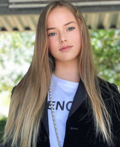 9岁被封"世界最美少女" 13岁的她更美了|超模|kristina|儿童_新浪新闻