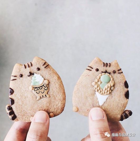 手作丨她画出超火的喵咪,吃货都被她治愈了,喵呜喵喵呜呜