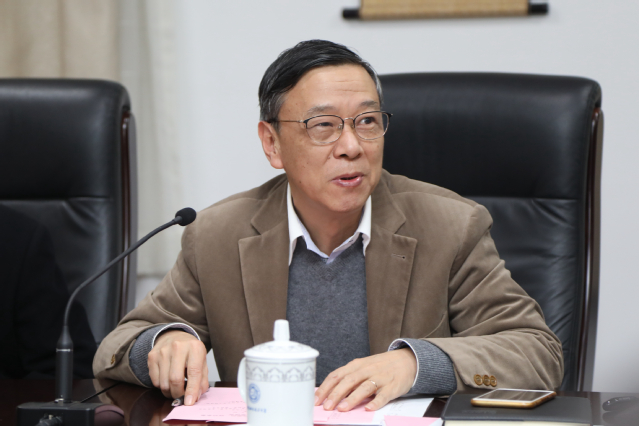 人士新年茶话会,校党委书记舒歌群,校长包信和,副校长陈初升出席会议