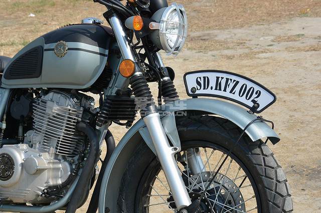 复古军车风貌 鑫源 rams 440爱卡实拍