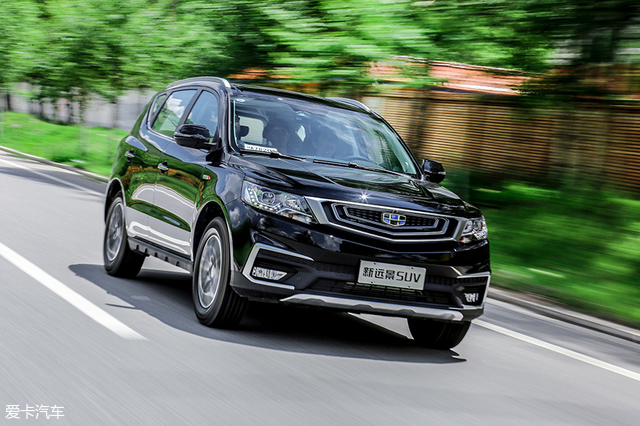 提升动力强化互联试驾吉利新远景suv