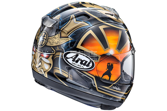 2018款arai佩德罗萨gp版花头盔即将上市