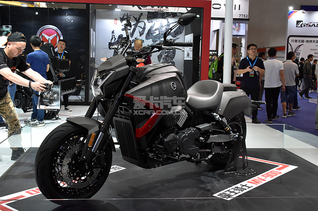 2018重庆摩博会 摩瑞mv 900静态实拍-新浪汽车