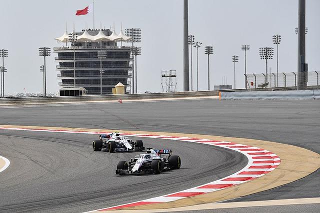 f1巴林站一练:里卡多领跑 维斯塔潘引擎故障