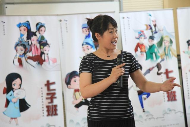 戏曲动漫走进杭州校园 "唱念做打"传唱经典