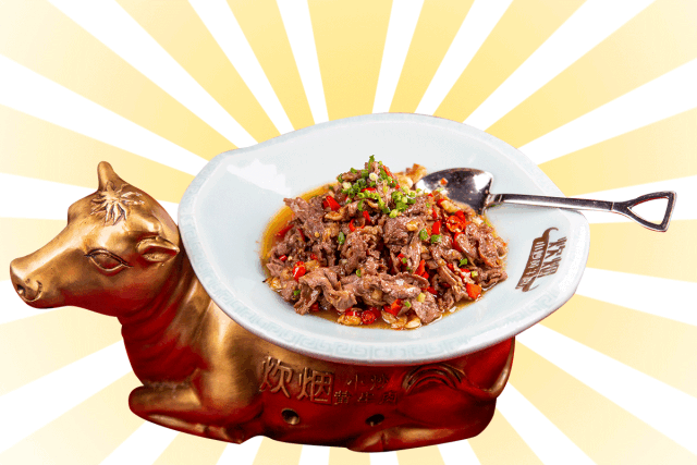 长沙独一份的小炒黄牛肉又开新店了,一口就入魂