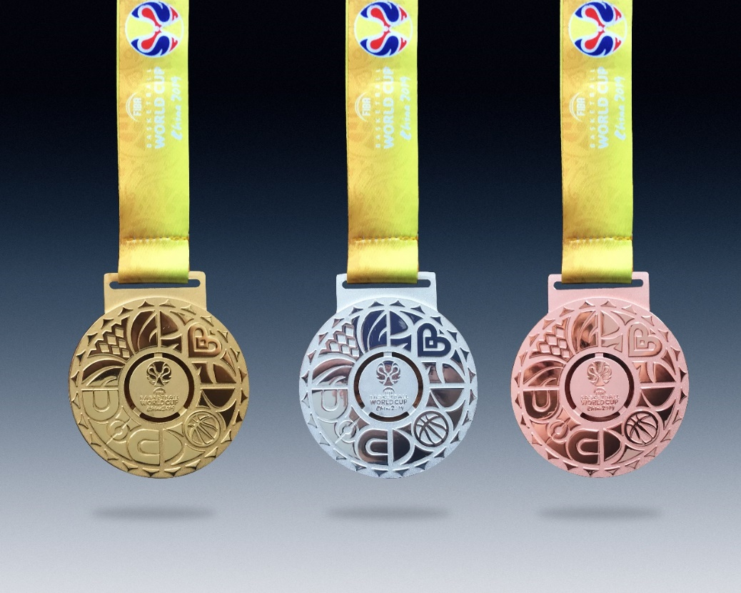 2019年篮球世界杯奖牌诞生记