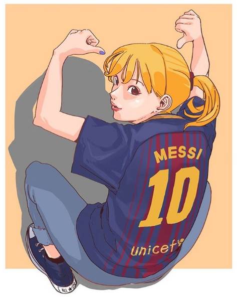 今日趣图:球衣女孩(多图预警)