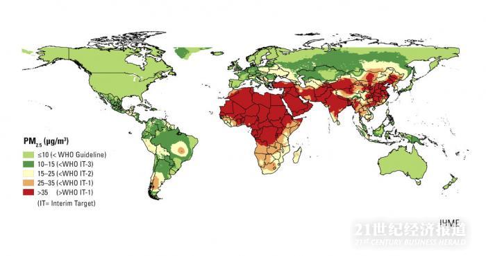 空气污染成国人第四大健康杀手报告称全球每年死于空气污染疾病的人数
