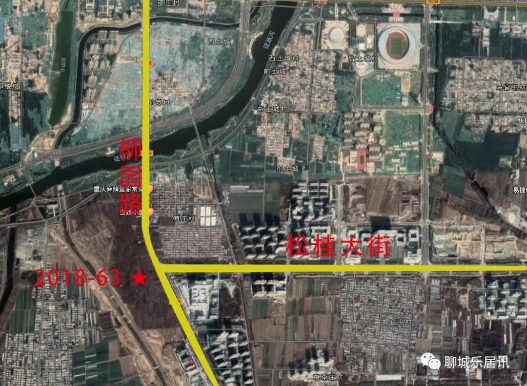 018-63#地块位置示意2018-63#地块位于松桂大街南,柳园路西,府前路北