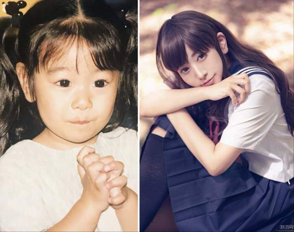 推特网友晒童年与现在对比照时间把男孩砍成了伪娘