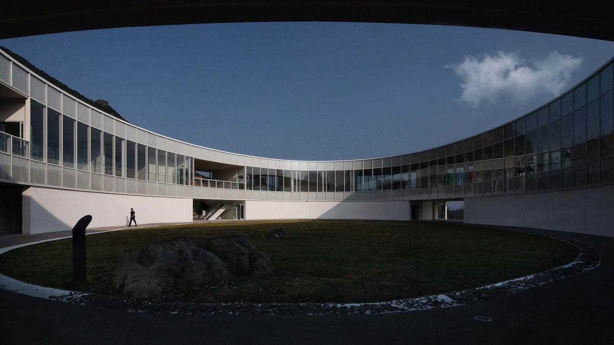 漂浮的光环武隆懒坝美术馆carchitects