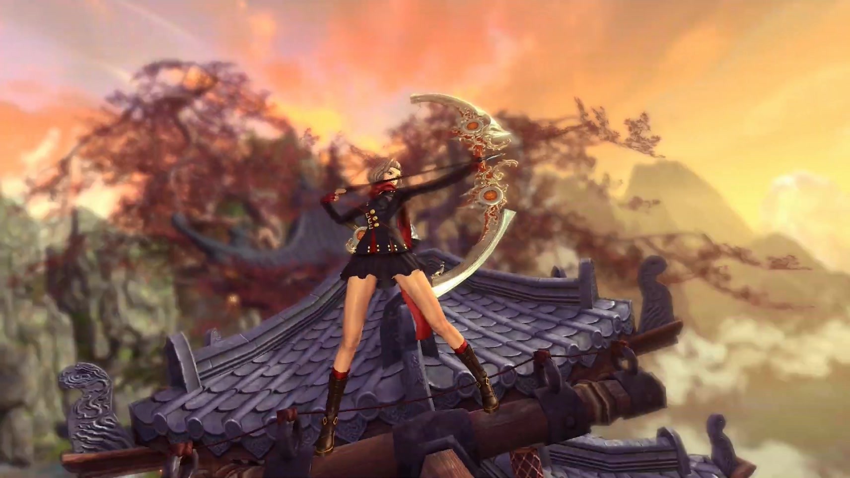 《剑灵》公布新版本宣传片 新职业"弓手"露面