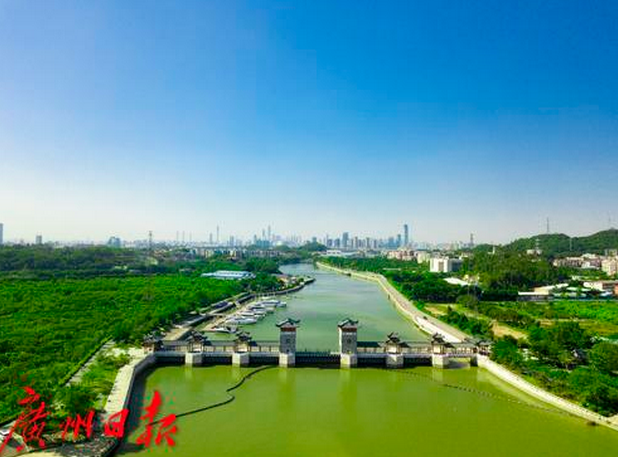 【美丽广州】长洲岛新担涌东闸:我国第一座廊桥结合水闸