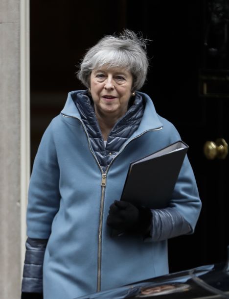 特雷莎梅脱欧备选方案再遭否决英国或将无协议脱欧