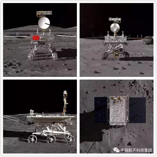 嫦娥四号月球车外观设计构型.