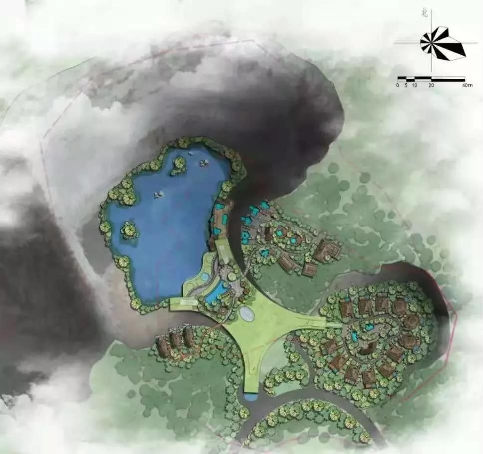 废弃矿坑摇身一变成主题公园汤山矿坑公园惊艳亮相