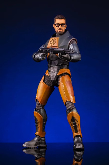 《半条命:爱莉克斯》1/6戈登弗里曼雕像:配件丰富 应有尽有!