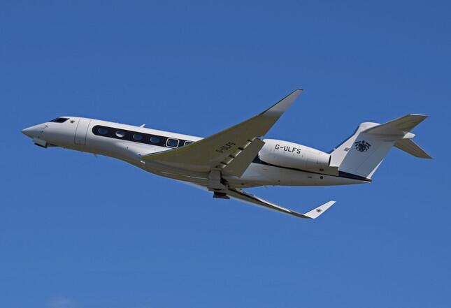 图为河野太郎曾经表示中意的GulfStreamG650公务机图源：J-castnews