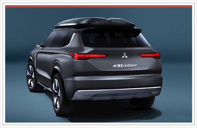 造型前卫/纯电续航70km 三菱e-yi概念车明日发布