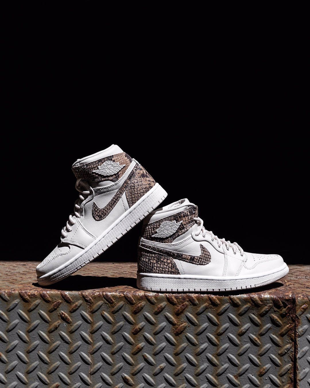 白蛇纹 air jordan 1 实物美图欣赏