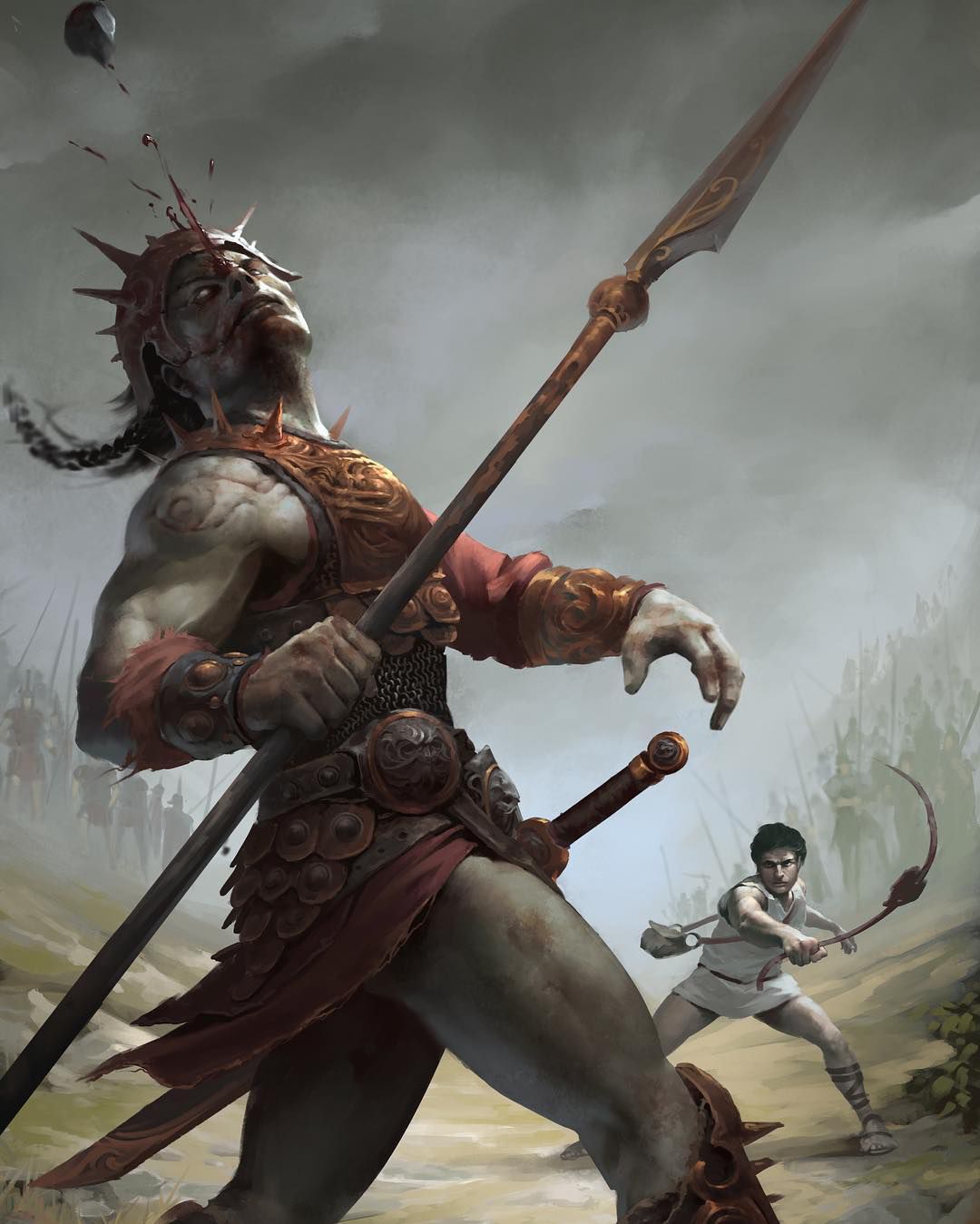 (牧童大卫vs巨人歌利亚)   其实切换一个角度看问题,答案就