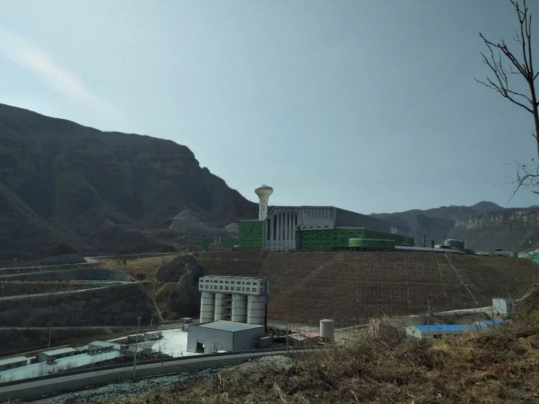北京最大的垃圾焚烧发电厂——潭柘寺镇鲁家山垃圾焚烧发电厂