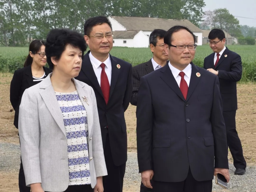 省检察院刘华检察长来盐调研指导工作