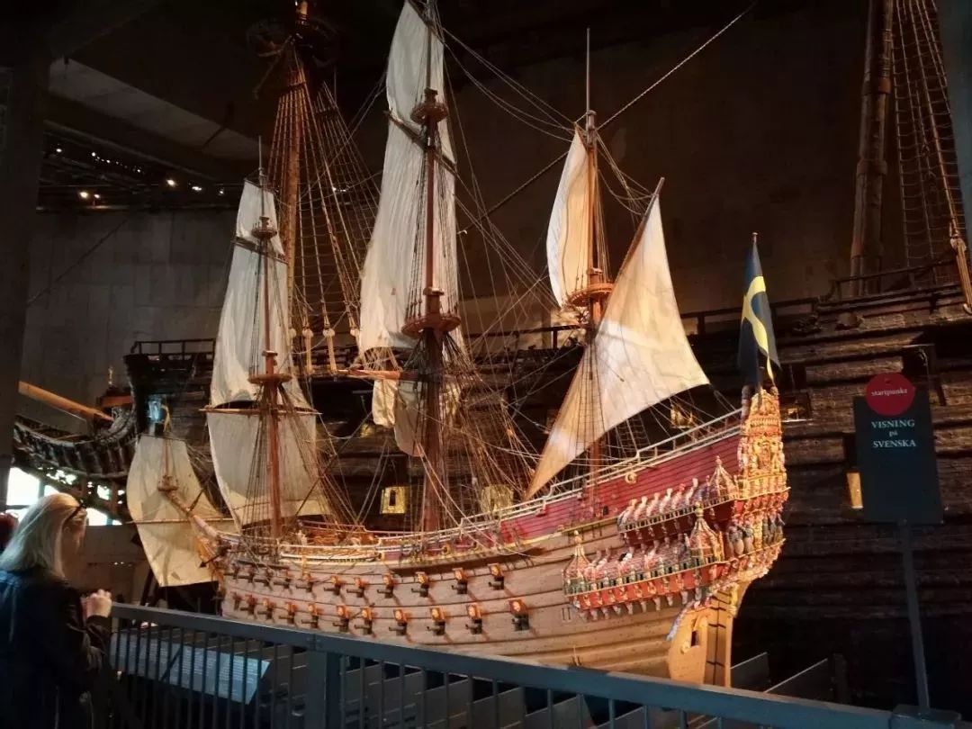 这些都是瓦萨沉船上的装饰雕塑,每一个都精心打造,真的超级漂亮的!