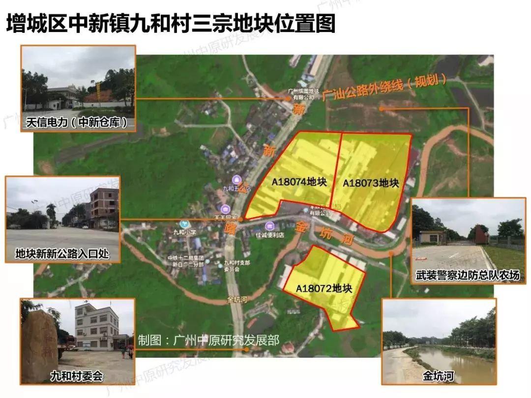 时代中国47亿豪气独吞增城中新镇3宗宅地附地块现状调研